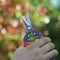 ARS300LR - Fruitschaar 19cm, recht, rood