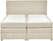 MINISTER - Boxspringbed - Beige - 180 x 200 cm - Polyester