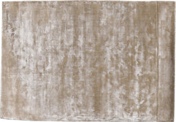 PTMD Flavia Rechthoekig Tapijt - 200 x 300 x 1 cm - Viscose - Taupe