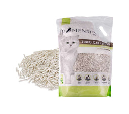 DIAMENTIQ Tofu Matcha - plantaardige kattenbakvulling - ultra clumping - 4kg