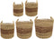 Ter Steege Plantenmand voor Binnen Zeegras Beige-Bruin D 22 cm H 22 cm