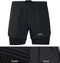 ARSUXEO Active Training hardloopshort voor heren 2 in 1 B179 - maat XL