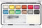 Art Aqua aquarelverf, diverse kleuren, 12kleuren