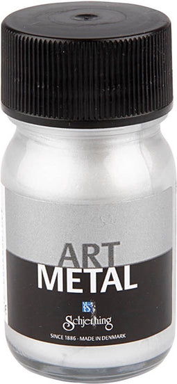 Art Metal verf, zilver, 30ml