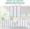 Angel Living Kamerscherm - 3 Panelen - Privacy verhogend - Wit