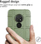 iMoshion Hoesje Geschikt voor Nokia 7.2 / 6.2 Hoesje Siliconen - iMoshion Rugged Shield Backcover - Groen