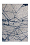 Arte Espina Damast Vloerkleed 140 x 200 cm Grijs