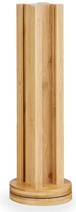 Arte R. Koffie cup/capsule houder/dispenser - bamboe hout - voor 20 cups - D11 x H30 cm - Geschikt voor Dulce Custo cups