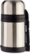 Arte Regal Thermosfles 800 Ml Rvs Grijs/zwart