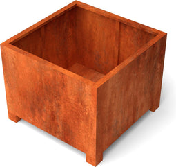 Artesa plantenbakken cortenstaal 1000x1000x800 mm