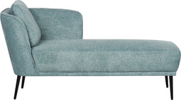 ARTHEZE - Chaise longue - Blauw - Linkszijdig - Polyester