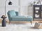 ARTHEZE - Chaise longue - Blauw - Linkszijdig - Polyester