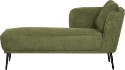 ARTHEZE - Chaise longue - Donkergroen - Rechtszijdig - Polyester