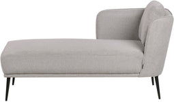 ARTHEZE - Chaise longue - Grijs - Rechtszijdig - Polyester