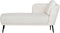 ARTHEZE - Chaise longue - Wit - Rechtszijdig - Bouclé