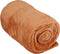 Arti Casa Fleece Deken 150 x 200 cm - Plaid Deken voor op de Bank, Bed of Buiten - Woondecoratie Woonkamer en Slaapkamer - Super Zacht Materiaal - Oranje/ Terracotta