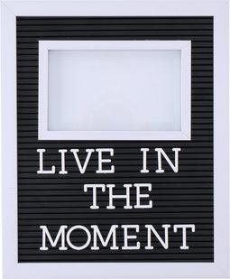 ArtiCasa letterbord met fotolijst - 188 letters - 28x23x3cm