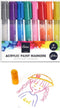 Artist Verfmarkers glitter 8 stuks - back to School - 8 verschillende kleuren