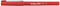 ARTLINE 220 Stift - Doos van 12 stuks - 0,2mm Lijndikte - Rood