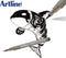 ARTLINE Drawing System Fineliner - Doos van 12 stuks - 0.1mm Lijndikte - Zwart
