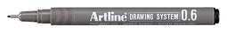 Artline - Fineliner artline 0.6mm zwart | 12 stuks