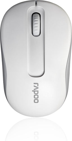 Rapoo M10 - Draadloze muis - 1000 DPI - Wit