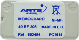 Arts Saft Memoguard 40RF208 batterij, 40RF204, 40RF207