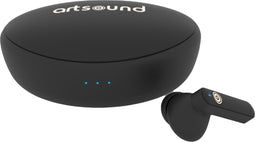 ArtSound - BRAINWAVE03, ANC true wireless earbuds, zwartBRAINWAVE03, ANC true wireless earbuds, noirBRAINWAVE03, ANC true wireless earbuds, black