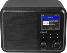 ArtSound - R8 DAB+ internet radio, zwart
