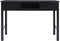 vidaXL - Schrijftafel - 110x45x76 - cm - hout - zwart