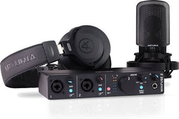 Arturia MiniFuse Recording Pack Black USB-Audio Interface+ CM1 + EF1 - USB audio interface