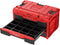 Qbrick System - ONE Drawer 3 Gereedschapskist 2.0 - 3 lades 27 L Rood Ultra HD
