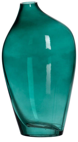 Vaas Groen Kristal 12,5 x 8,5 x 24 cm