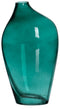Vaas Groen Kristal 12,5 x 8,5 x 24 cm