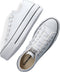 Converse Chuck Taylor All Star Lift Ox - Lage sneakers - Dubbel zo dikke zool - Wit - Maat 42