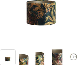 Light & Living Kap cilinder 25-25-18 cm PASSION glans groen