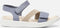 Ecco Flowt W - Sandalen - Klittenbandsluiting - Blauw