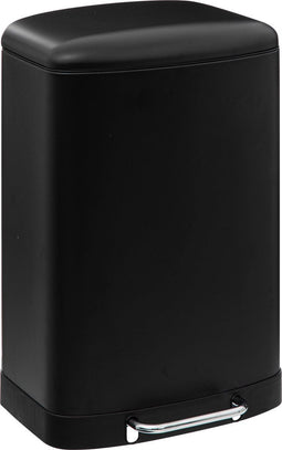 5Five Afvalemmer Ariane - Metaal 50L - Zwart