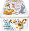 Blond Amsterdam Bewaarblik Kat - Bewaarblik - Vrolijke kleuren en kattenafbeeldingen - 19,5x10,5x7 cm