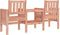 vidaXL - Tuinbank - met - tafel - 2-zits - massief - douglashout