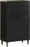 vidaXL - Hoge - kast - 60x33x110 - cm - massief - mangohout