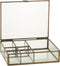 J-Line doos - glas/metaal - brons - small