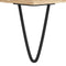vidaXL - Nachtkastje - 40x35x47,5 - cm - bewerkt - hout - sonoma - eikenkleurig