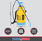Talen Tools - Drukspuit 5 L - PRO (bestand tegen zuren) - TWC - Met 6 maanden Garantie