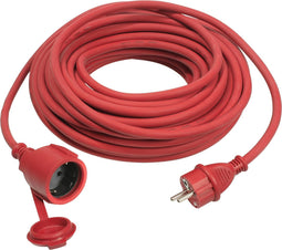 AS Schwabe 60272 Stroom Verlengkabel Rood 5.00 m