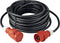 AS Schwabe 61335 Stroom Verlengkabel 32 A Zwart 5.00 m