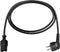 AS Schwabe 70873 Aansluitkabel Stroom Zwart 2.00 m