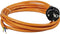 AS Schwabe 70909 Aansluitkabel Stroom Oranje 3.00 m