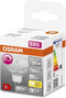 OSRAM Superstar reflectorlamp, GU5.3-basis helder glas ,Warm wit (27-K), 345 Lumen, substituut voor 35W-verlichtingsmiddel dimbaar, 1-Pak