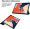 imoshion - Trifold Bookcase - Geschikt voor iPad Air 5 (2022) / Air 4 (2020) / Air 11 inch (2025) M3 / Air 11 inch (2024) M2 - Zwart